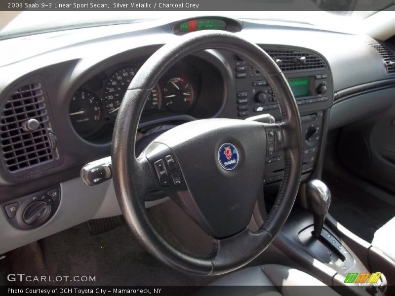 2003 9-3 Linear Sport Sedan Charcoal Grey Interior