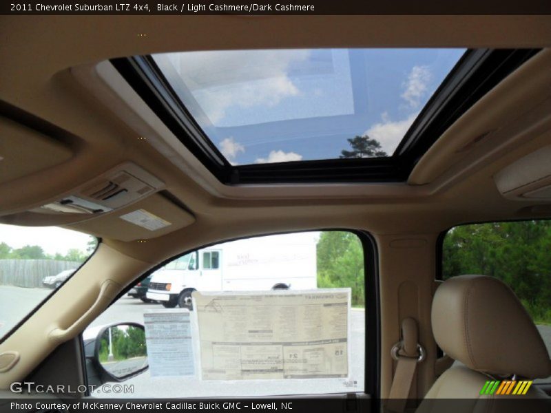 Black / Light Cashmere/Dark Cashmere 2011 Chevrolet Suburban LTZ 4x4