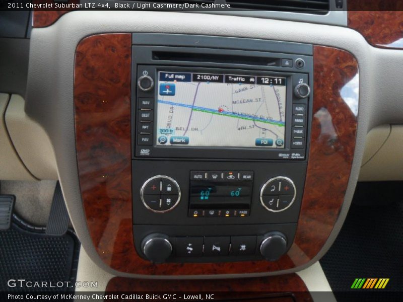 Black / Light Cashmere/Dark Cashmere 2011 Chevrolet Suburban LTZ 4x4