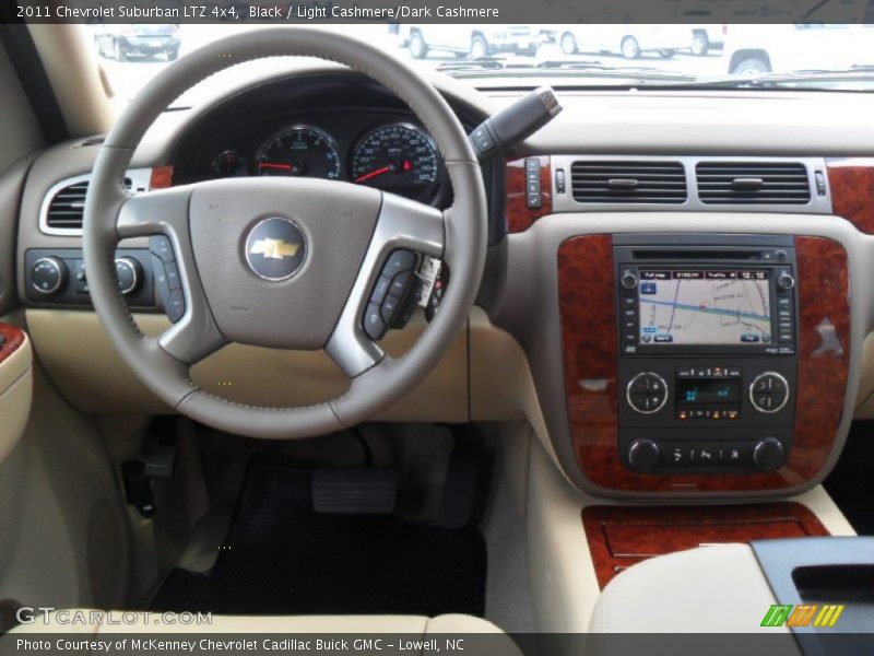 Black / Light Cashmere/Dark Cashmere 2011 Chevrolet Suburban LTZ 4x4