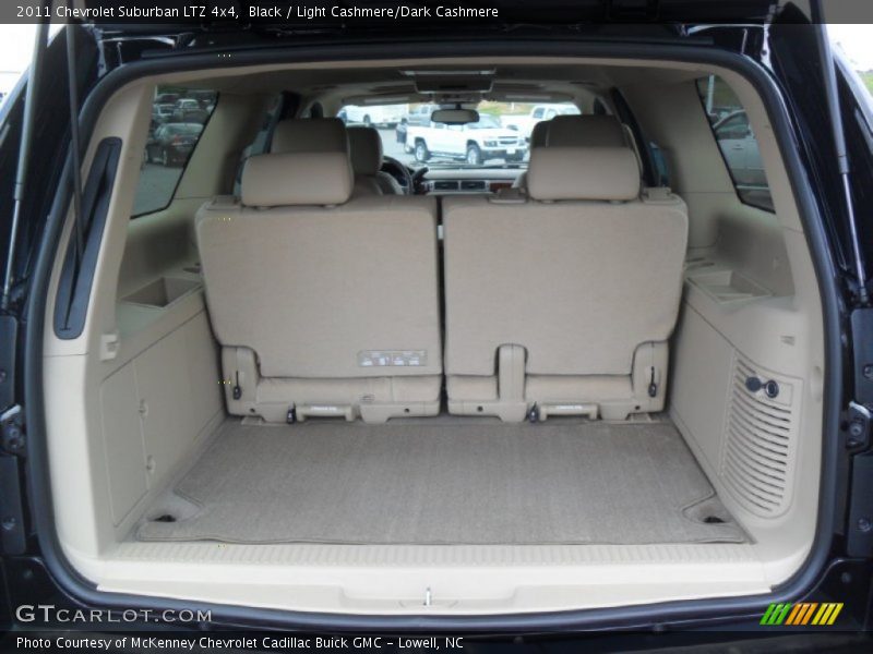 Black / Light Cashmere/Dark Cashmere 2011 Chevrolet Suburban LTZ 4x4