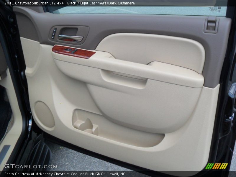 Black / Light Cashmere/Dark Cashmere 2011 Chevrolet Suburban LTZ 4x4