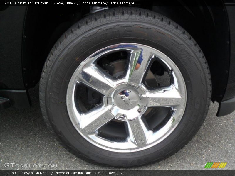 Black / Light Cashmere/Dark Cashmere 2011 Chevrolet Suburban LTZ 4x4