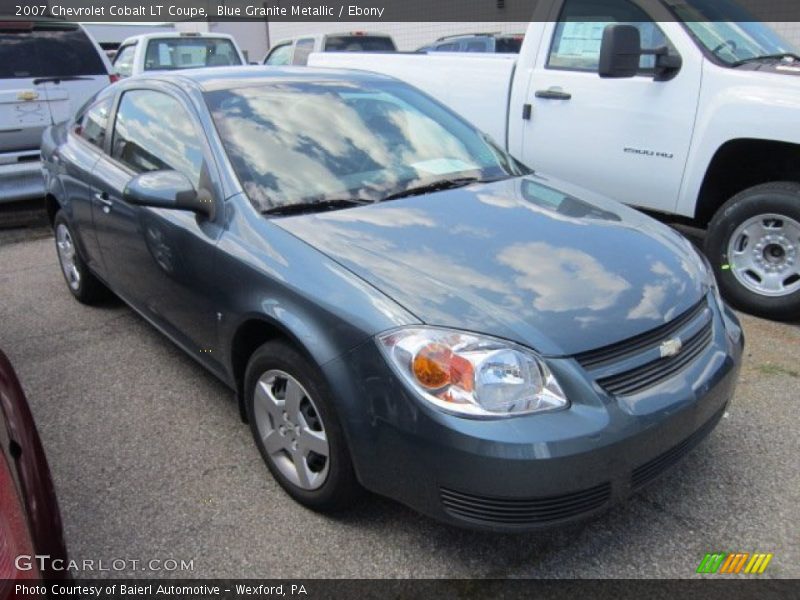 Blue Granite Metallic / Ebony 2007 Chevrolet Cobalt LT Coupe