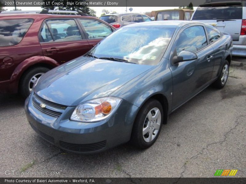 Blue Granite Metallic / Ebony 2007 Chevrolet Cobalt LT Coupe