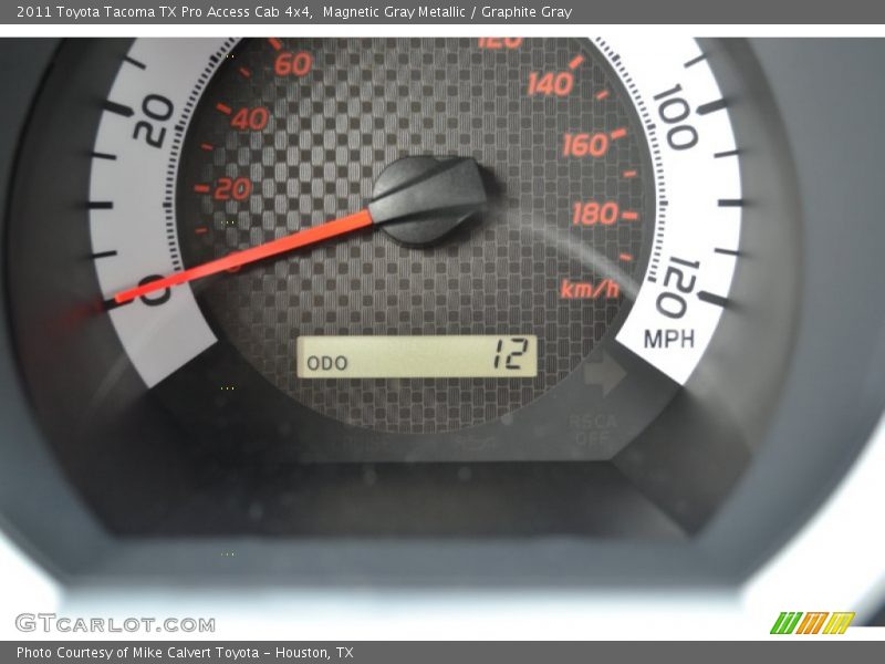 Magnetic Gray Metallic / Graphite Gray 2011 Toyota Tacoma TX Pro Access Cab 4x4