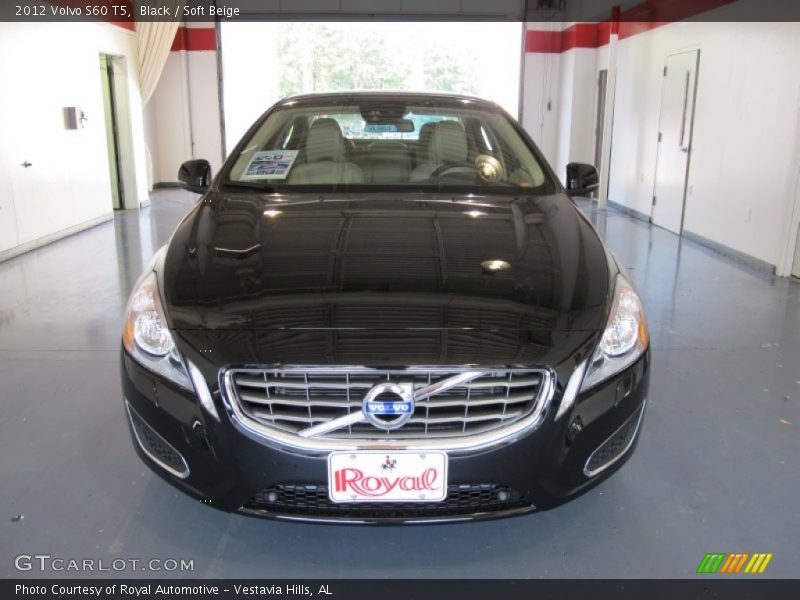 Black / Soft Beige 2012 Volvo S60 T5