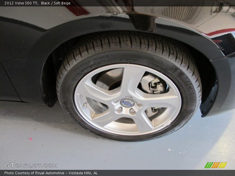 Black / Soft Beige 2012 Volvo S60 T5