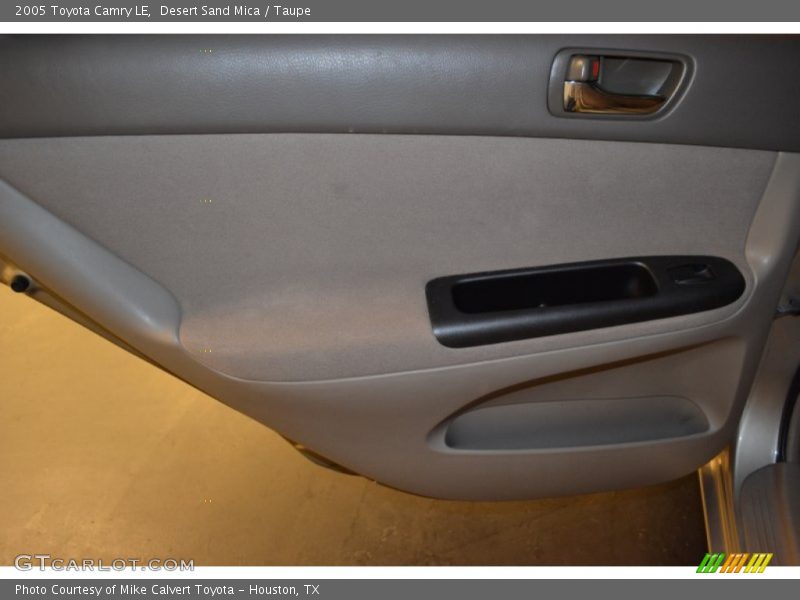Desert Sand Mica / Taupe 2005 Toyota Camry LE