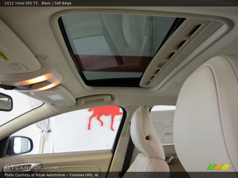 Black / Soft Beige 2012 Volvo S60 T5