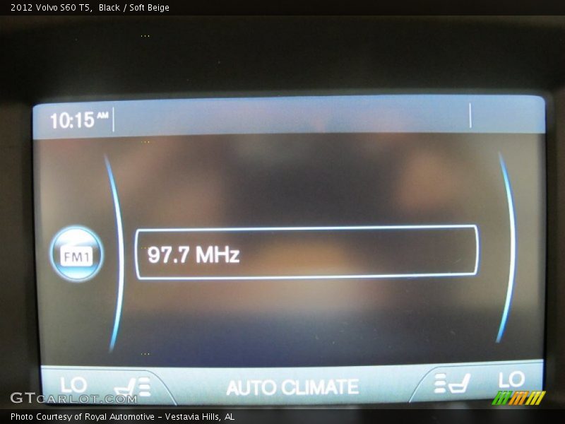 Black / Soft Beige 2012 Volvo S60 T5