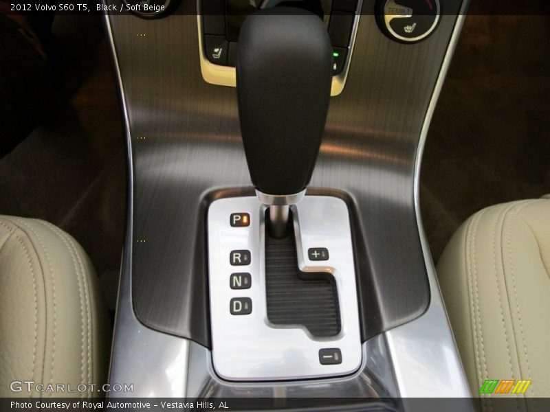 Black / Soft Beige 2012 Volvo S60 T5