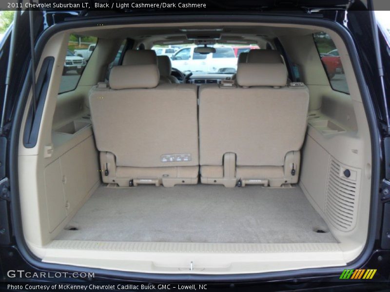 Black / Light Cashmere/Dark Cashmere 2011 Chevrolet Suburban LT