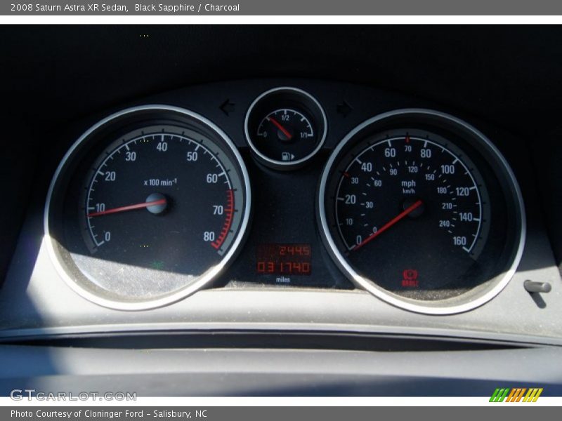 Black Sapphire / Charcoal 2008 Saturn Astra XR Sedan