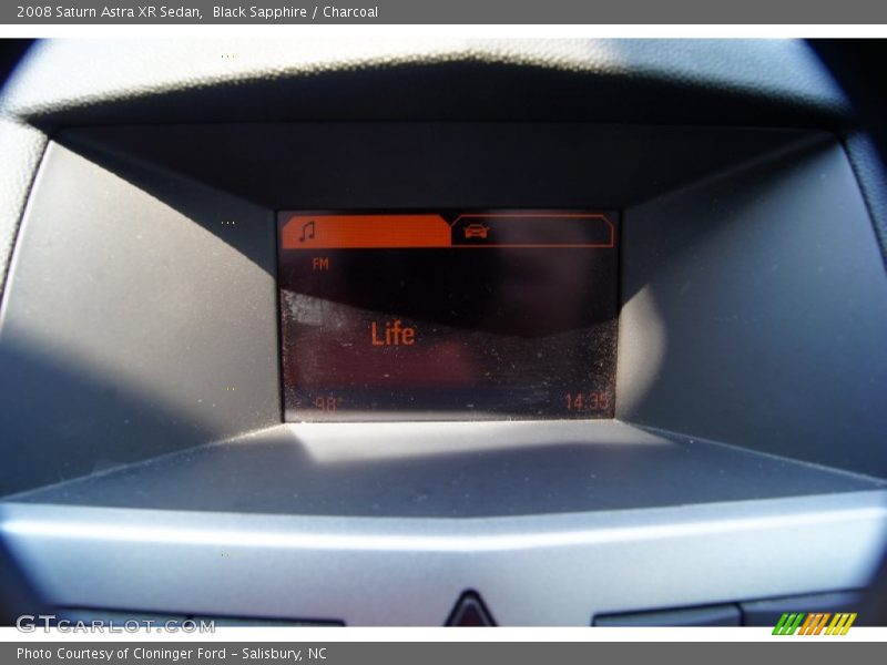 Black Sapphire / Charcoal 2008 Saturn Astra XR Sedan