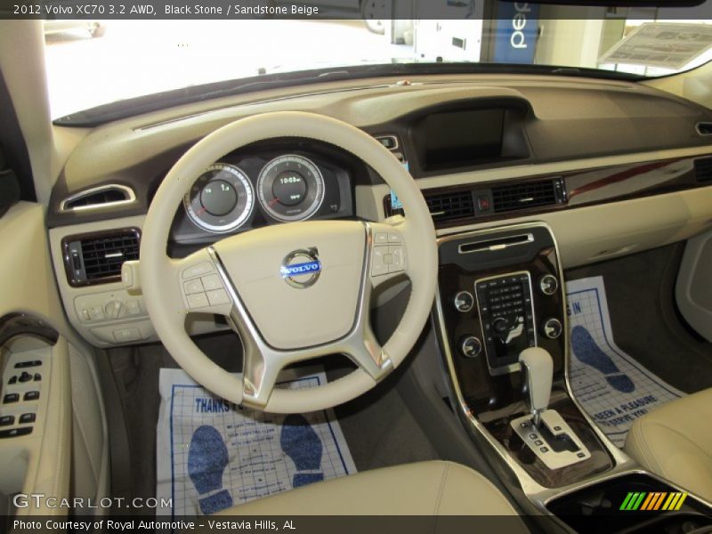 Black Stone / Sandstone Beige 2012 Volvo XC70 3.2 AWD