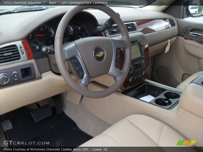 Black / Light Cashmere/Dark Cashmere 2011 Chevrolet Suburban LT