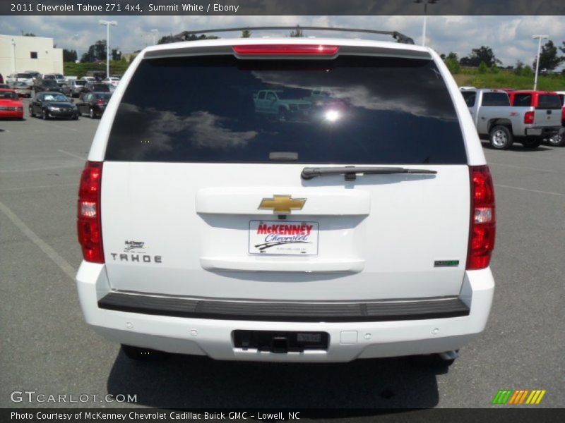Summit White / Ebony 2011 Chevrolet Tahoe Z71 4x4