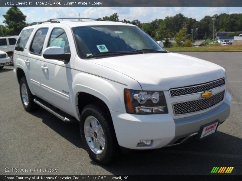 Summit White / Ebony 2011 Chevrolet Tahoe Z71 4x4
