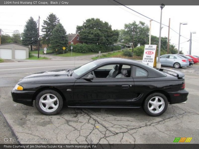 Black / Grey 1994 Ford Mustang GT Coupe