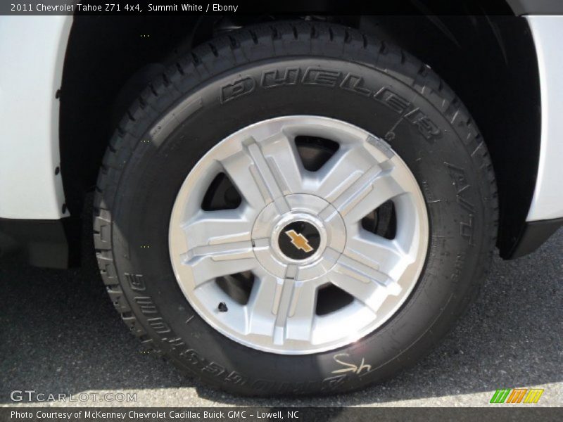 Summit White / Ebony 2011 Chevrolet Tahoe Z71 4x4
