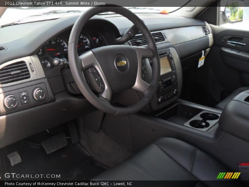 Summit White / Ebony 2011 Chevrolet Tahoe Z71 4x4