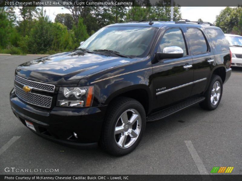 Black / Light Cashmere/Dark Cashmere 2011 Chevrolet Tahoe LTZ 4x4