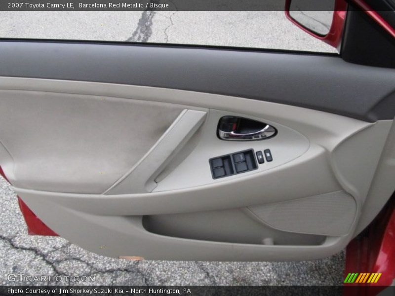 Barcelona Red Metallic / Bisque 2007 Toyota Camry LE