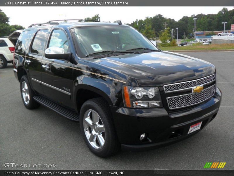 Black / Light Cashmere/Dark Cashmere 2011 Chevrolet Tahoe LTZ 4x4