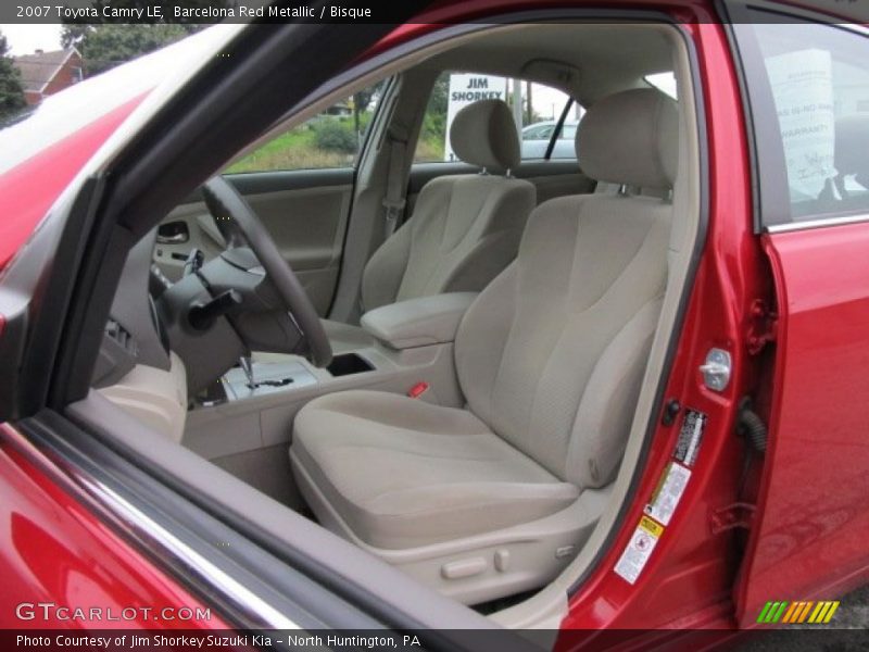 Barcelona Red Metallic / Bisque 2007 Toyota Camry LE