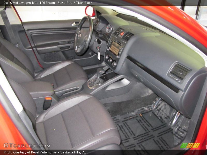 Salsa Red / Titan Black 2010 Volkswagen Jetta TDI Sedan