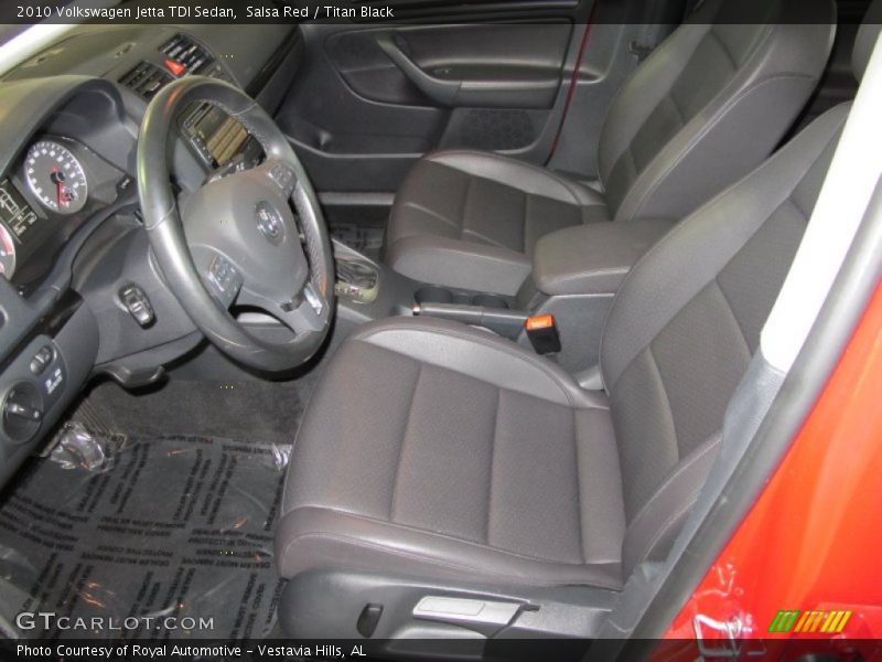 Salsa Red / Titan Black 2010 Volkswagen Jetta TDI Sedan