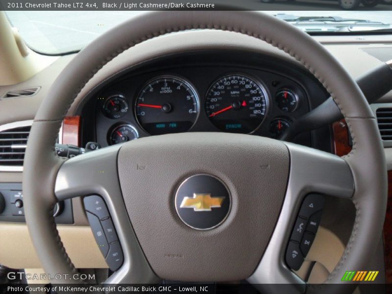 Black / Light Cashmere/Dark Cashmere 2011 Chevrolet Tahoe LTZ 4x4