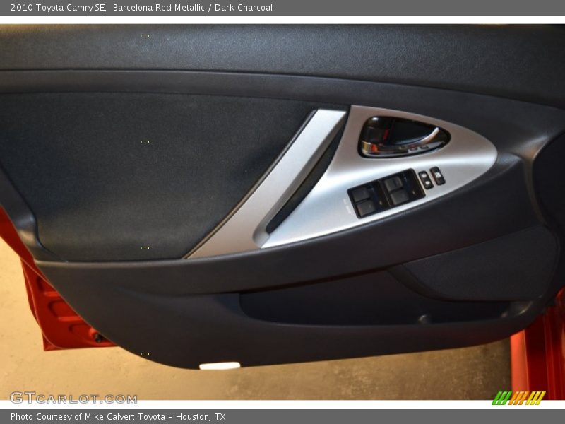 Barcelona Red Metallic / Dark Charcoal 2010 Toyota Camry SE