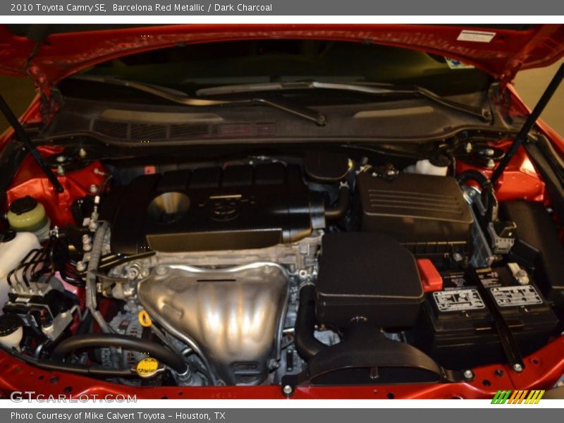 Barcelona Red Metallic / Dark Charcoal 2010 Toyota Camry SE
