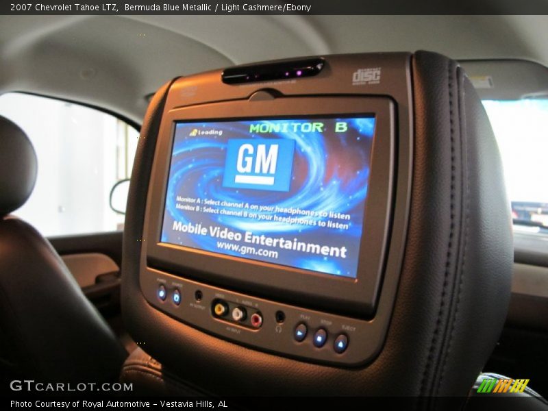 Bermuda Blue Metallic / Light Cashmere/Ebony 2007 Chevrolet Tahoe LTZ