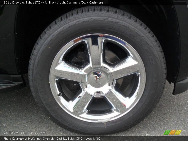 Black / Light Cashmere/Dark Cashmere 2011 Chevrolet Tahoe LTZ 4x4