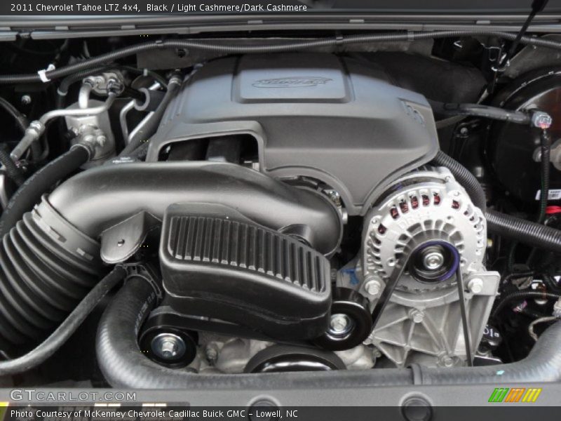 Black / Light Cashmere/Dark Cashmere 2011 Chevrolet Tahoe LTZ 4x4