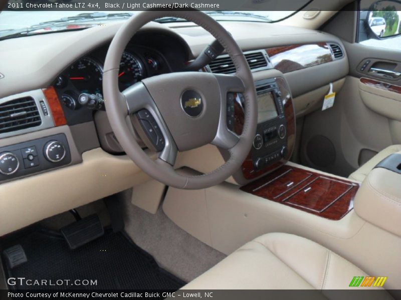 Black / Light Cashmere/Dark Cashmere 2011 Chevrolet Tahoe LTZ 4x4