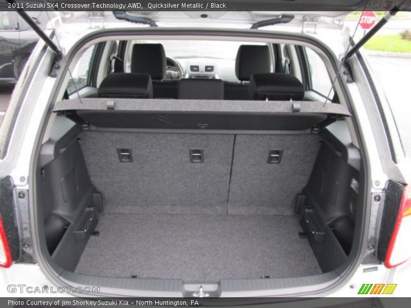 Quicksilver Metallic / Black 2011 Suzuki SX4 Crossover Technology AWD