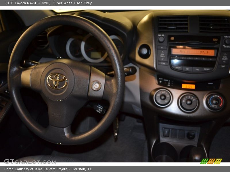 Super White / Ash Gray 2010 Toyota RAV4 I4 4WD