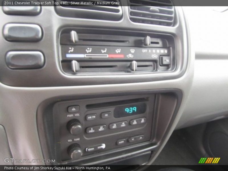 Controls of 2001 Tracker Soft Top 4WD