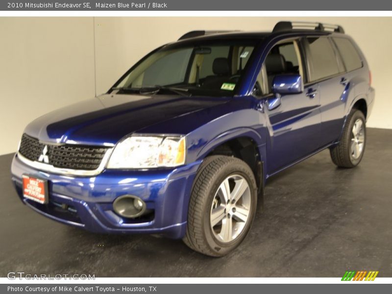 Maizen Blue Pearl / Black 2010 Mitsubishi Endeavor SE