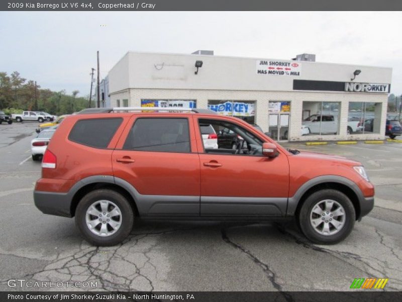 Copperhead / Gray 2009 Kia Borrego LX V6 4x4