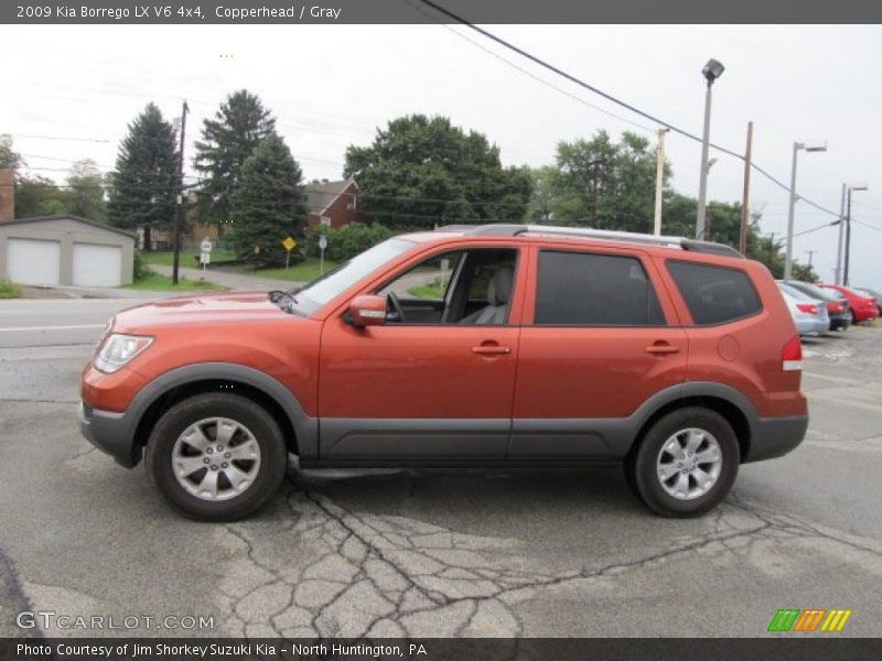 Copperhead / Gray 2009 Kia Borrego LX V6 4x4