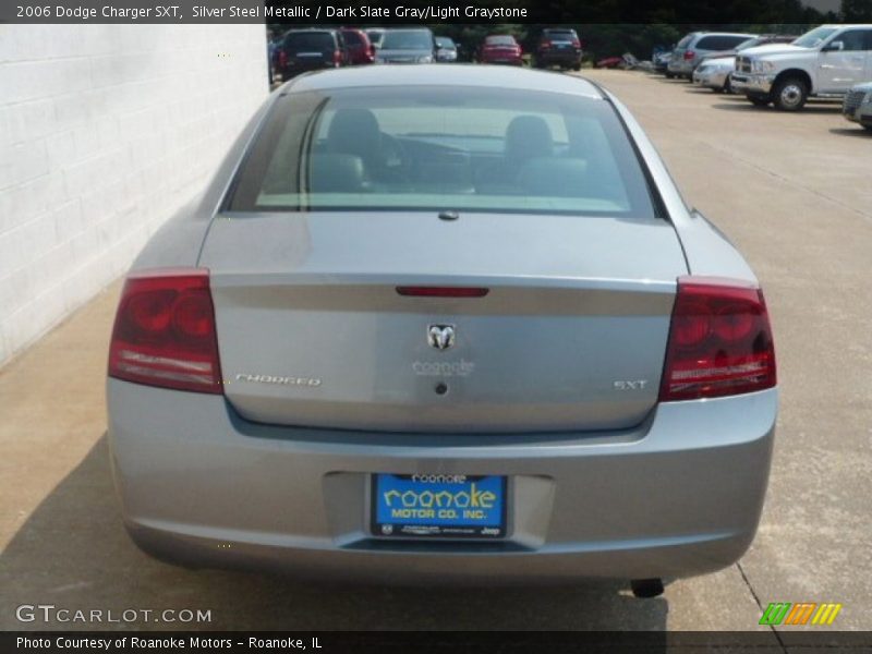 Silver Steel Metallic / Dark Slate Gray/Light Graystone 2006 Dodge Charger SXT