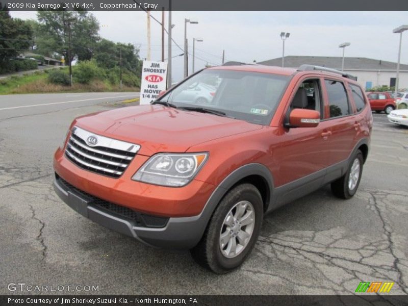 Copperhead / Gray 2009 Kia Borrego LX V6 4x4