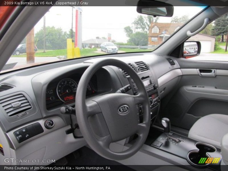 Copperhead / Gray 2009 Kia Borrego LX V6 4x4
