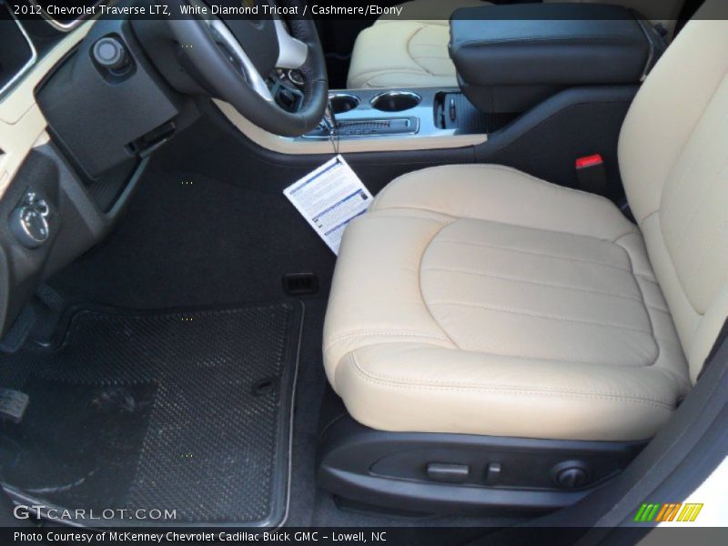  2012 Traverse LTZ Cashmere/Ebony Interior