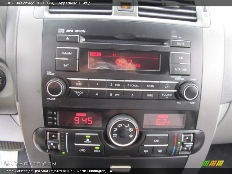 Copperhead / Gray 2009 Kia Borrego LX V6 4x4